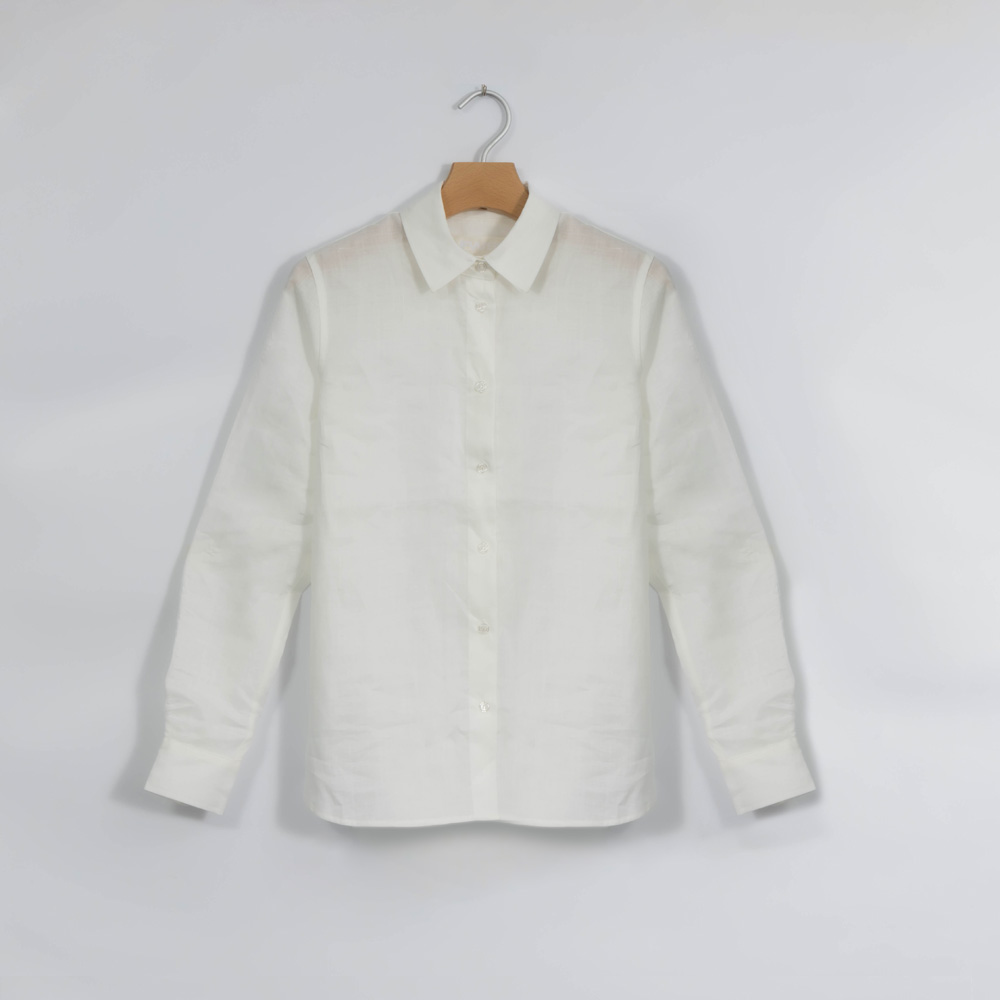 Custom Women Linen Button Up Shirt 4Y4A9683